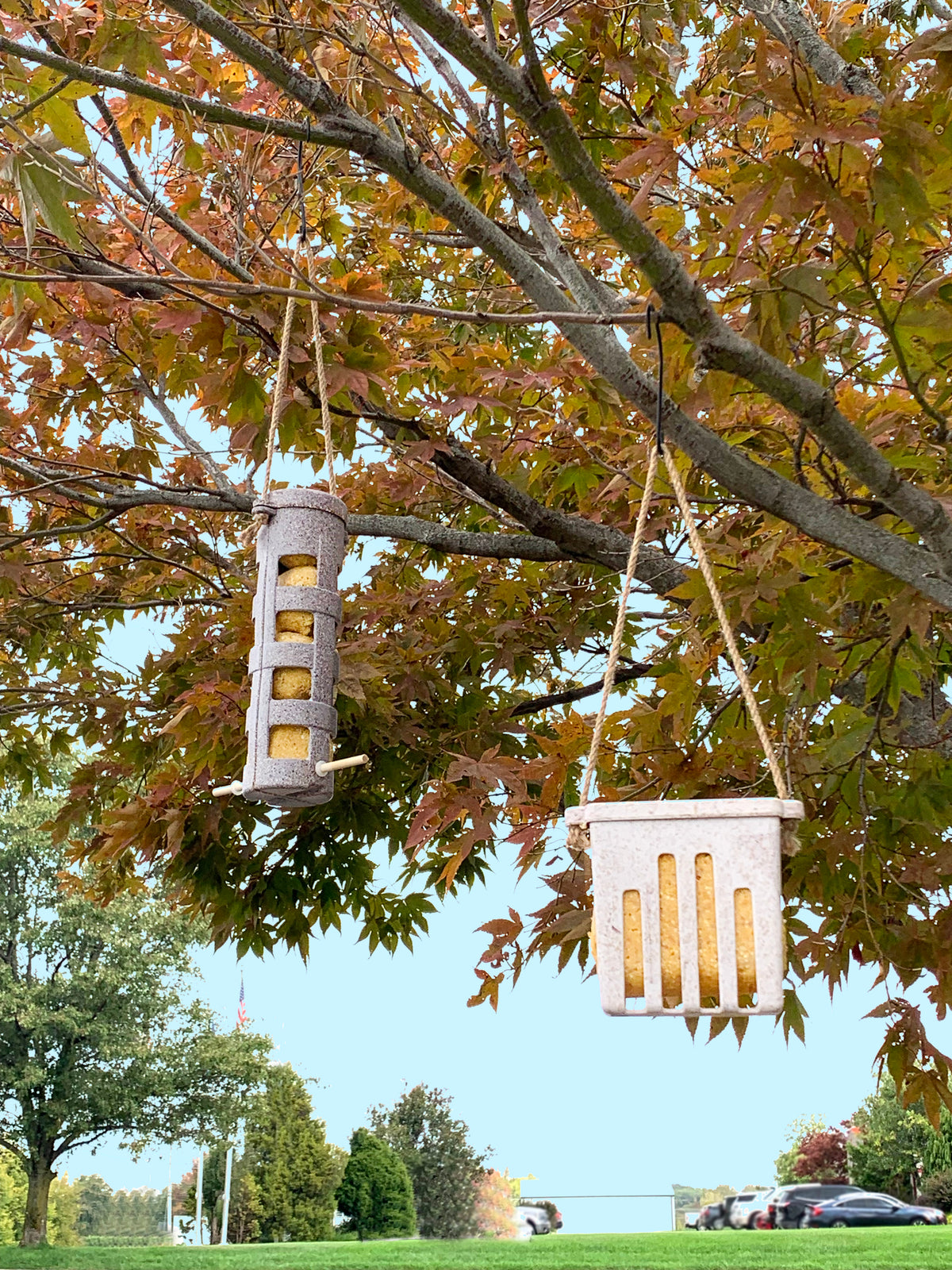 Suet Ball Feeder - Straw